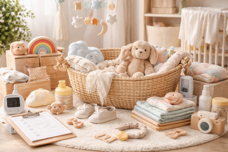 Liste de cadeaux pour l'arrivée de bébé